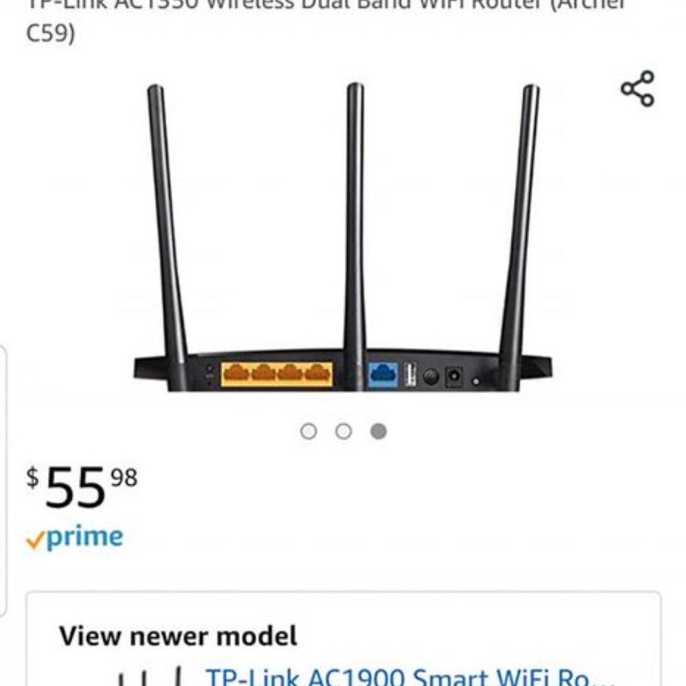 AC1350 Wireless Dual Band Router - Picture 3 of 6